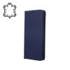 TechWave Pure Leather case for iPhone 14 Pro Max navy blue