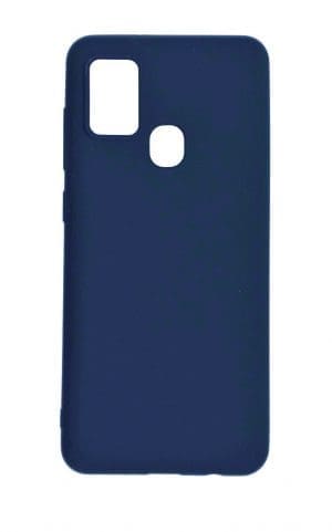 TechWave Soft Silicone case for Samsung Galaxy A21S navy blue