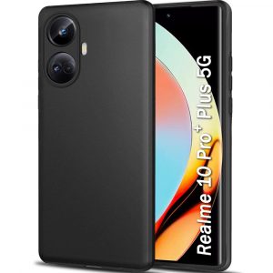 TechWave Matt case for Realme 10 Pro+ 5G black