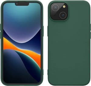 Techwave Matt case for iPhone 14 forest green