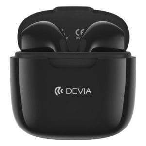 True Wireless Bluetooth Earphones Devia K1 EM057 Kintone Black