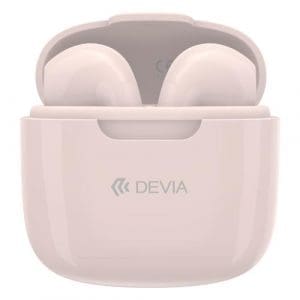 True Wireless Bluetooth Earphones Devia K1 EM057 Kintone Pink