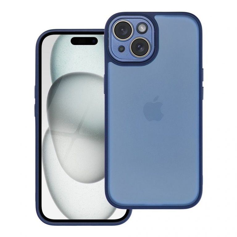 VARIETE Case for IPHONE 15 navy blue
