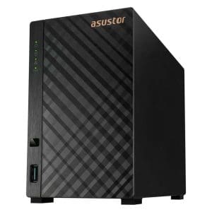 ASUSTOR NAS DRIVESTOR 2 AS1102TL, DT, 2 BAYS, REALTEK RTD1619B 1.7GHz QC, 1GB DDR4, USB3.2/USB2.0, GbEx1, WoL, WoW, 3YW.