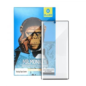5D Mr. Monkey Glass - for Samsung Galaxy A12 / M12 / F12 black (Strong Lite)
