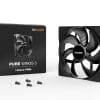BEQUIET FAN PURE WINGS 3 PWM 140MM BL108, 1200RPM, 57,4CFM/97.5M3/H, 21,9dB, Lifespan 80000h, BLACK, 3YW.