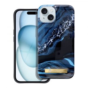 FORCELL F-PROTECT Mirage case compatible with MagSafe for IPHONE 14 PLUS ocean marble