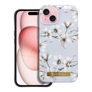 FORCELL F-PROTECT Mirage case compatible with MagSafe for IPHONE 14 PLUS spring flowers
