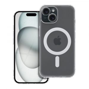 Frost Mag Cover with camera protection compatible with MagSafe for IPHONE 11 PRO MAX transparent