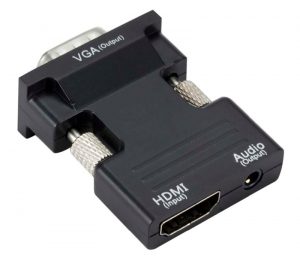 POWERTECH αντάπτορας HDMI σε VGA CAB-H120 με 3.5mm