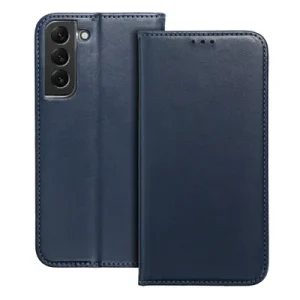 TechWave Smart Leather case for Samsung Galaxy S22+ navy blue
