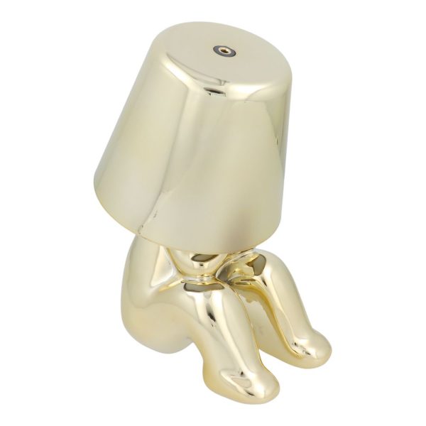 Table lamp bedside GOLD MAN Art Deco seat (version 4) MLTL