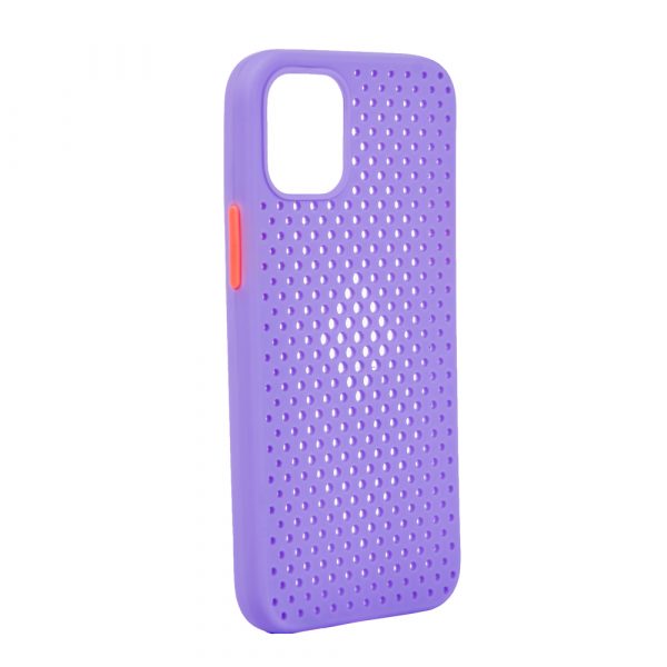 TechWave C Thru case for iPhone 12 Mini violet / pink