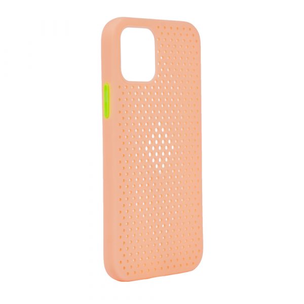 TechWave C Thru case for iPhone 12 Pro rose gold / lime