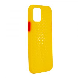 TechWave C Thru case for iPhone 12 Pro yellow / red