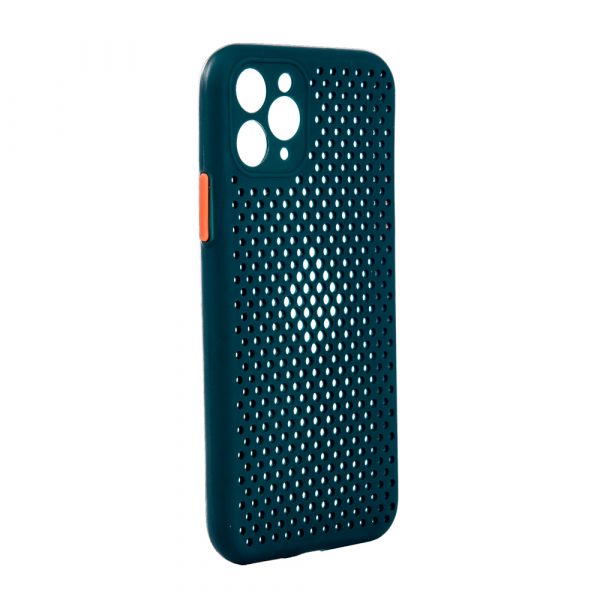 TechWave C thru case for iPhone 11 Pro green / orange