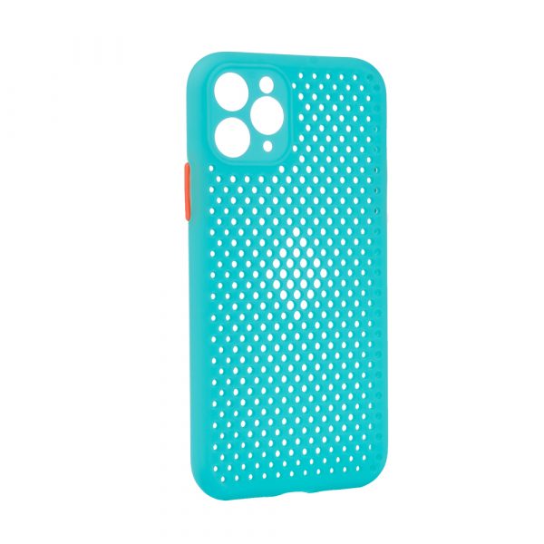 TechWave C thru case for iPhone 11 Pro turquoise / orange