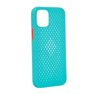 TechWave C thru case for iPhone 12 Mini turquoise / orange