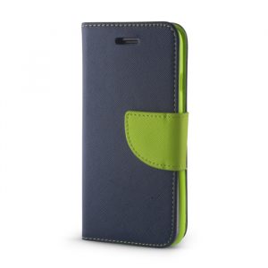 TechWave Fancy Book case for Realme 9 4G navy blue / lime