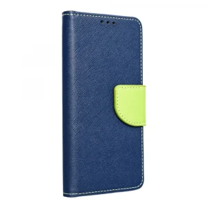 TechWave Fancy Book case for Samsung Galaxy A25 5G navy blue / lime