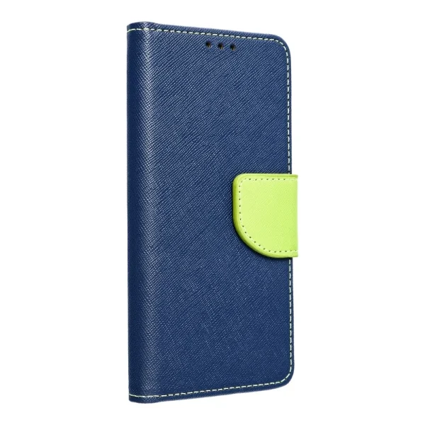 TechWave Fancy Book case for Samsung Galaxy S21 Plus navy blue / lime