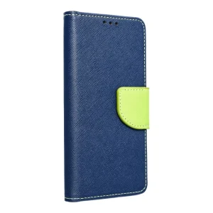 TechWave Fancy Book case for Samsung Galaxy S23 FE navy blue / lime
