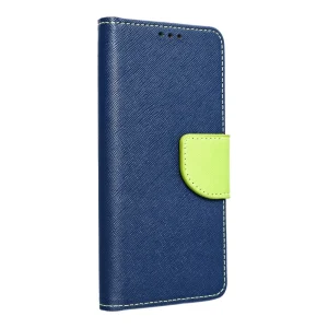TechWave Fancy Book case for Samsung Galaxy S23 Ultra navy blue / lime