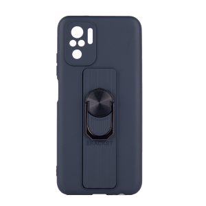 TechWave Ring Silicone case for Xiaomi Redmi Note 10 / 10S navy blue