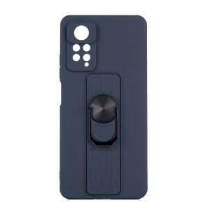 TechWave Ring Silicone case for Xiaomi Redmi Note 11 Pro navy blue