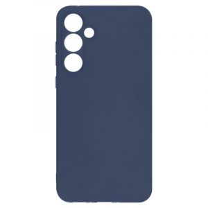 TechWave Soft Silicone case for Samsung Galaxy A35 5G navy blue
