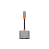 WiWU - Audio adapter LT07 Lightning to Lightning + 3.5mm