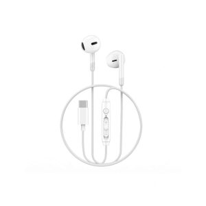 WiWU - Wired Stereo Earphones EB314 USB C (DAC) - white