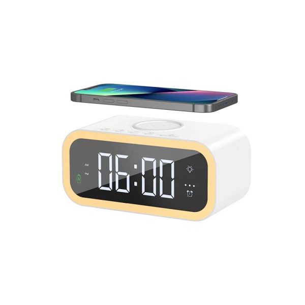 WiWU - Wireless Charger 15W with alarm clock Wi-C006 Power Air 5in1