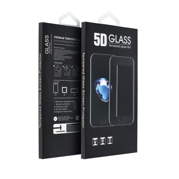 5D Full Glue Tempered Glass - for Xiaomi Redmi Note 13 Pro 5G black