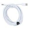 Cable Type C to Type C 3.0 PD 30W HD26 white 3 meters