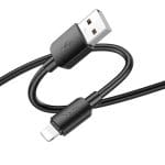 Το καλάθι μου Hoco X96 USB A to Lightning Cable Μαύρο 1m 1