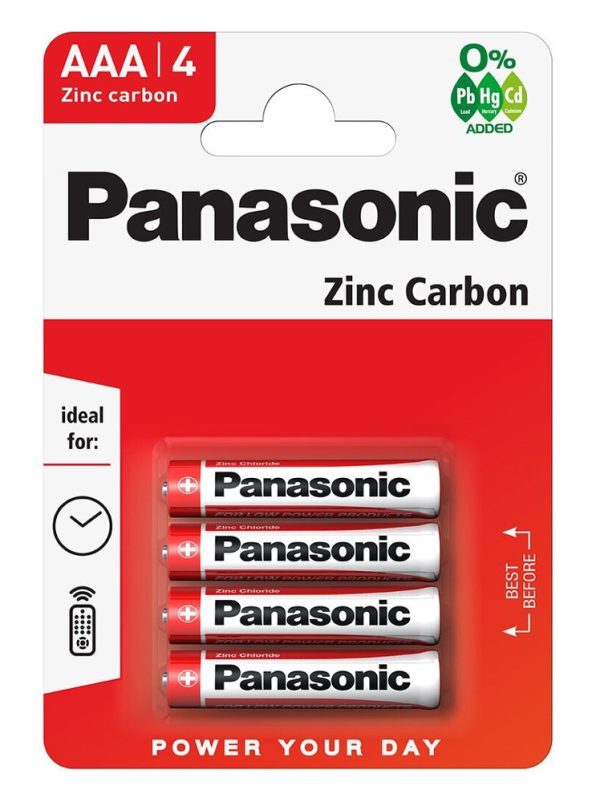 PANASONIC μπαταρίες Zinc Carbon