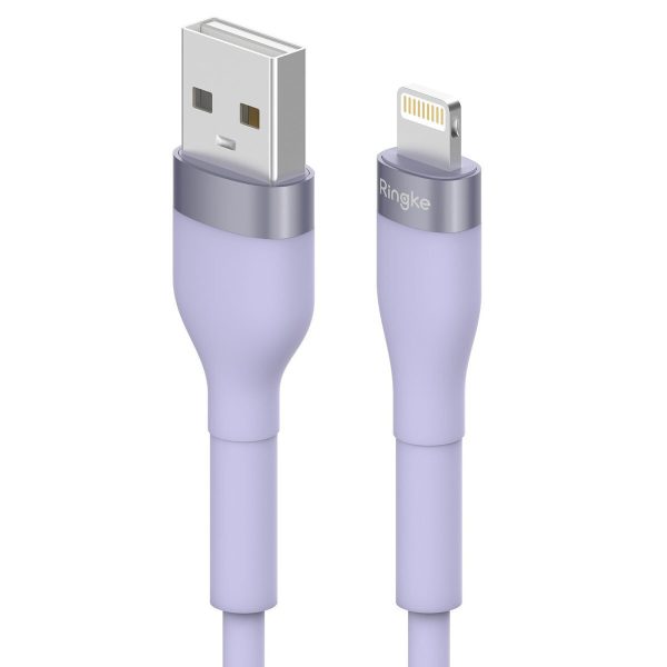 Ringke USB to Lightning Cable Μωβ 2m Ringke USB to Lightning Cable Μωβ 2m 1