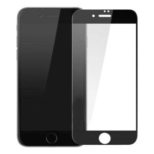 TechWave 5D Full Glue Tempered Glass for iPhone 7 / 8 / SE 2020 / SE 2022 black