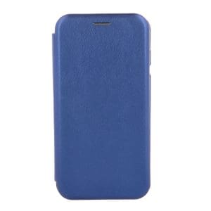 TechWave Curved Book case for Samsung Galaxy A15 4G / 5G navy blue