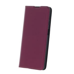 TechWave Elegant Smart case for Samsung Galaxy A14 4G / 5G burgundy