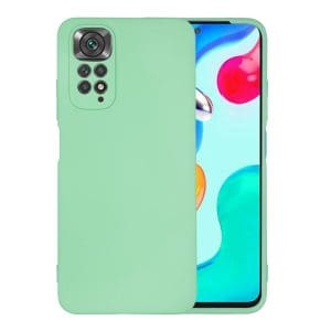 TechWave Soft Silicone case for Xiaomi Redmi Note 11 / 11S mint green