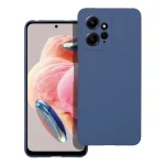 TechWave Soft Silicone case for Xiaomi Redmi Note 12 4G navy blue
