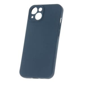 TechWave Soft Silicone case for iPhone 14 Plus navy blue