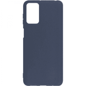 Techwave Matt case for Motorola Moto G42 navy blue