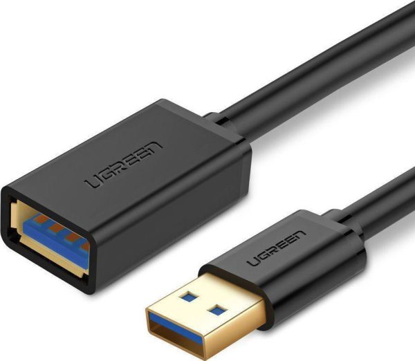 Ugreen USB 3.0 Cable USB-A male - USB-A female 2m (10373) Ugreen USB 3.0 Cable USB A male USB A female 2m 10373 1