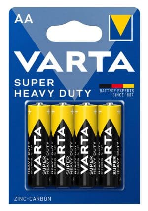 VARTA μπαταρίες Zinc Carbon Super Heavy Duty