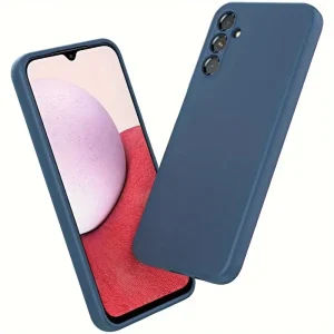 TechWave Silicone case for Samsung Galaxy A15 navy blue