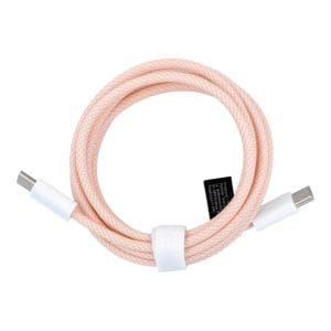 Cable Type C to Type C Power Delivery PD 60W 3A C263 pink 1
