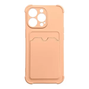 Card Armor Case Pouch Cover For Samsung Galaxy A32 4G Card Wallet Silicone Armor Cover Air Bag Pink